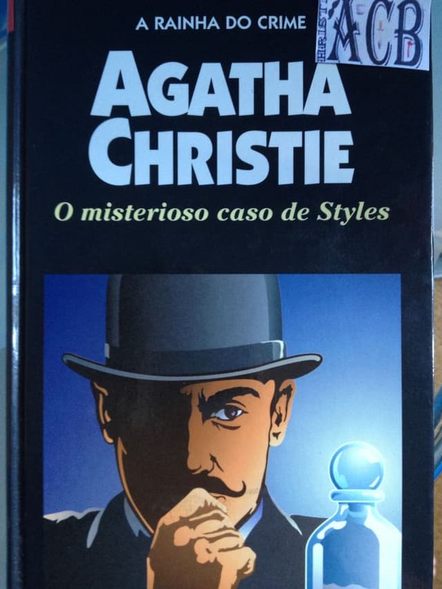 Capa de O Misterioso Caso de Styles
